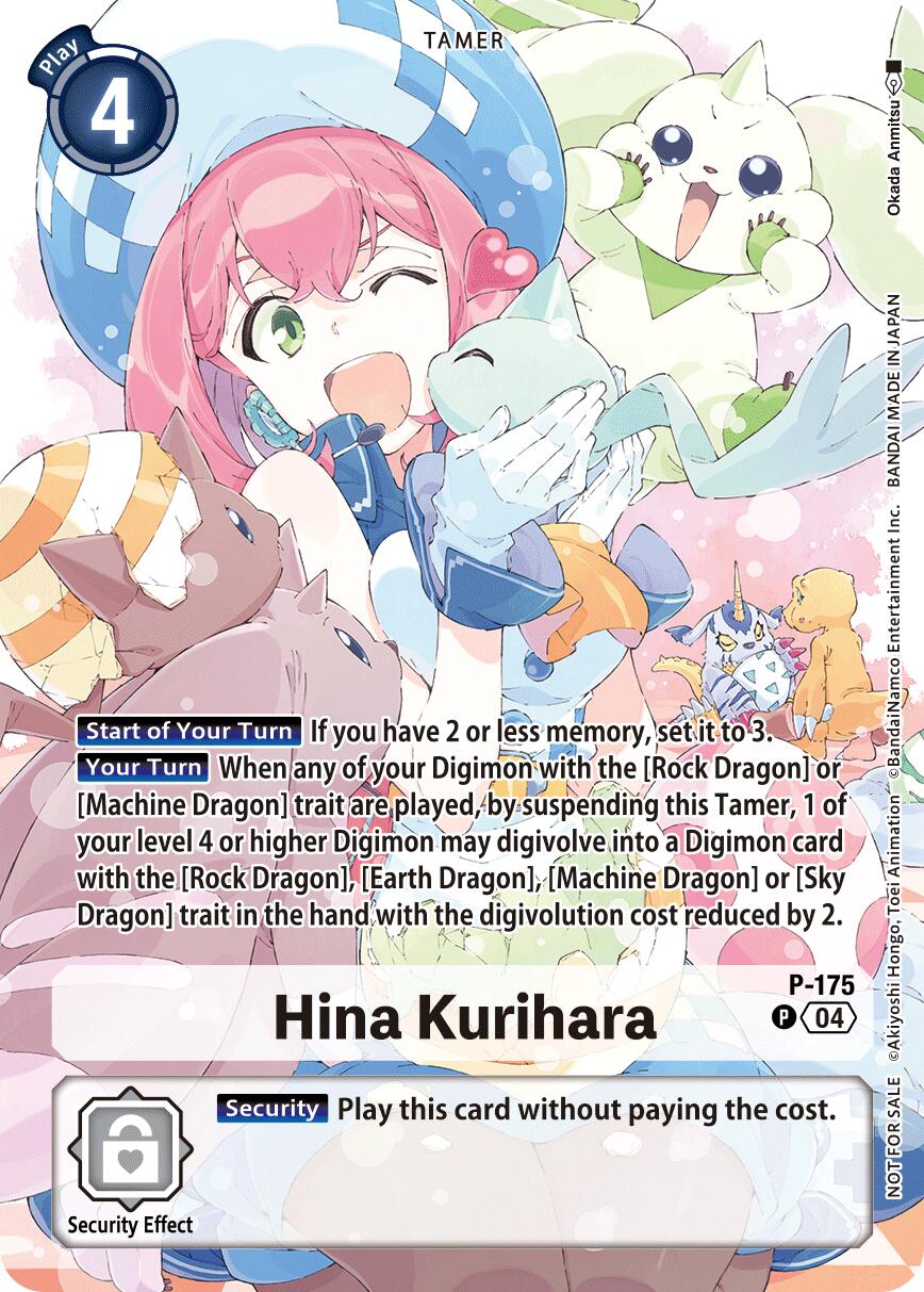 Hina Kurihara [P-175] (Update Pack 2025) [Release Special Booster Ver.2.5] | Card Merchant Takapuna