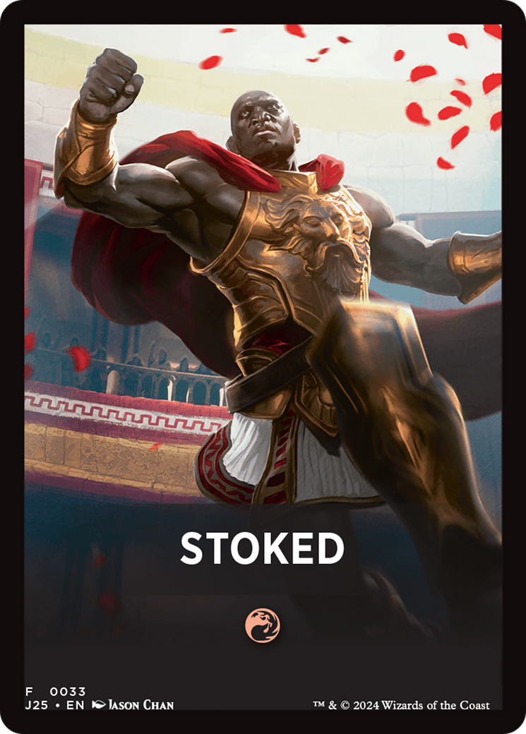 Stoked Theme Card [Foundations Jumpstart Front Cards] | Card Merchant Takapuna