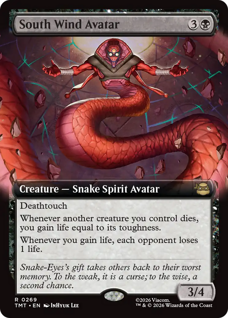 South Wind Avatar (Extended Art) [Teenage Mutant Ninja Turtles] | Card Merchant Takapuna