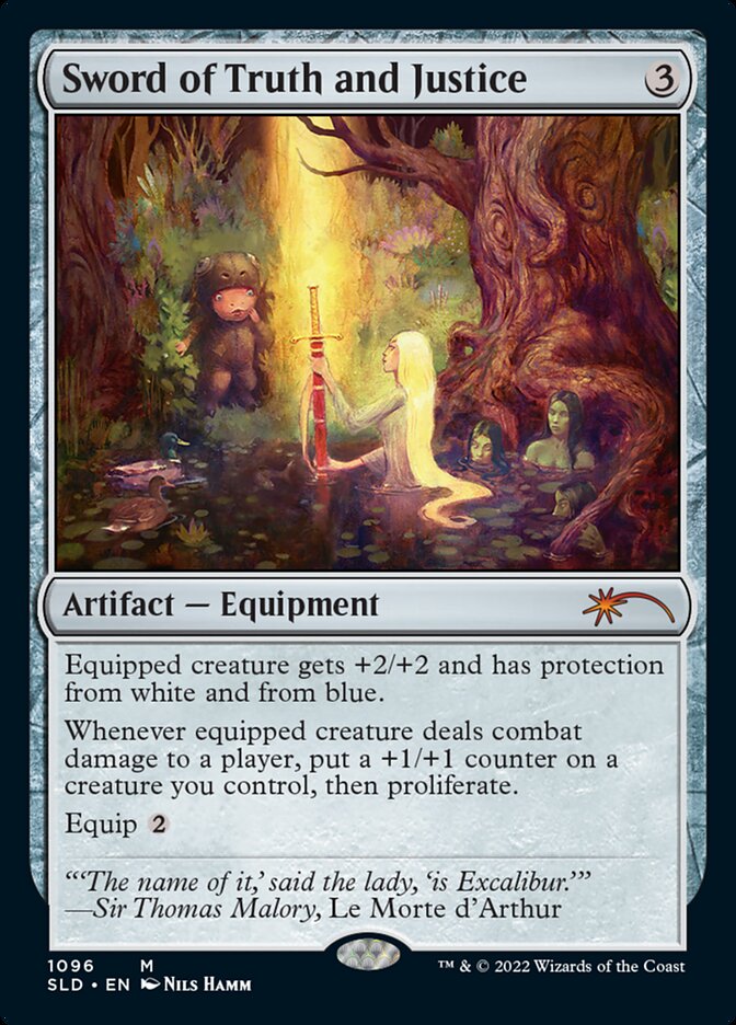 Sword of Truth and Justice [Secret Lair Drop Series] | Card Merchant Takapuna