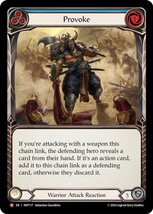 Provoke [HNT117] (The Hunted) | Card Merchant Takapuna