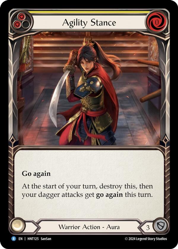Agility Stance [HNT125] (The Hunted) | Card Merchant Takapuna