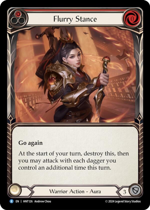 Flurry Stance [HNT126] (The Hunted) | Card Merchant Takapuna