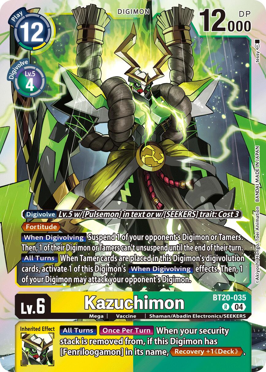 Kazuchimon [BT20-035] [Release Special Booster Ver.2.5] | Card Merchant Takapuna
