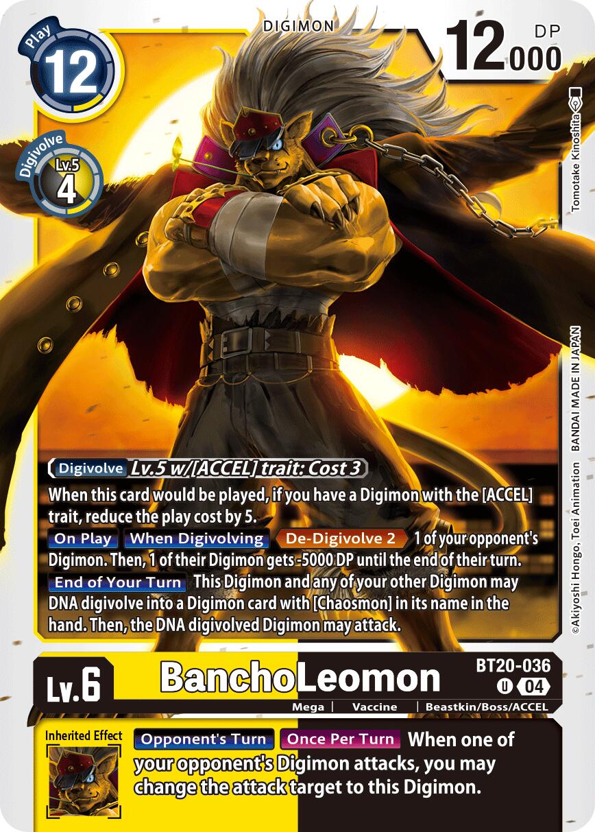 BanchoLeomon [BT20-036] [Release Special Booster Ver.2.5] | Card Merchant Takapuna