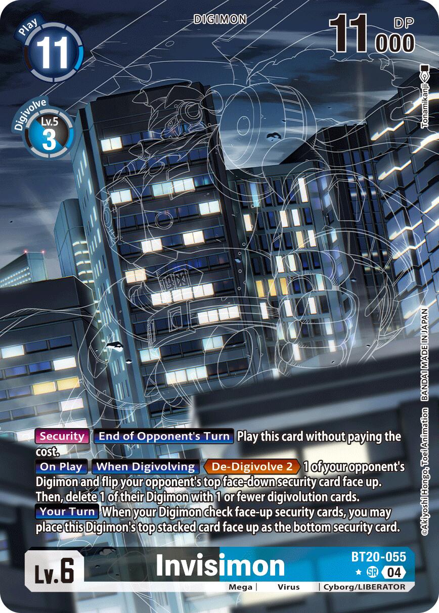 Invisimon [BT20-055] (Alternate Art) [Release Special Booster Ver.2.5] | Card Merchant Takapuna