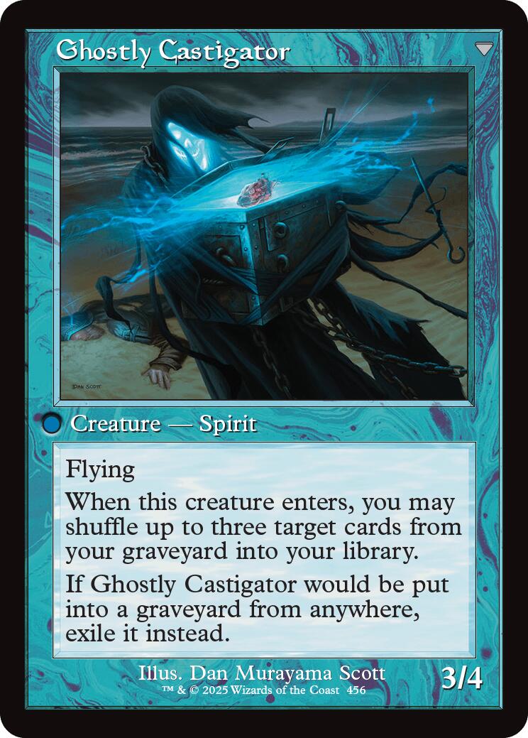 Covetous Castaway // Ghostly Castigator (Retro Frame) [Innistrad Remastered] | Card Merchant Takapuna