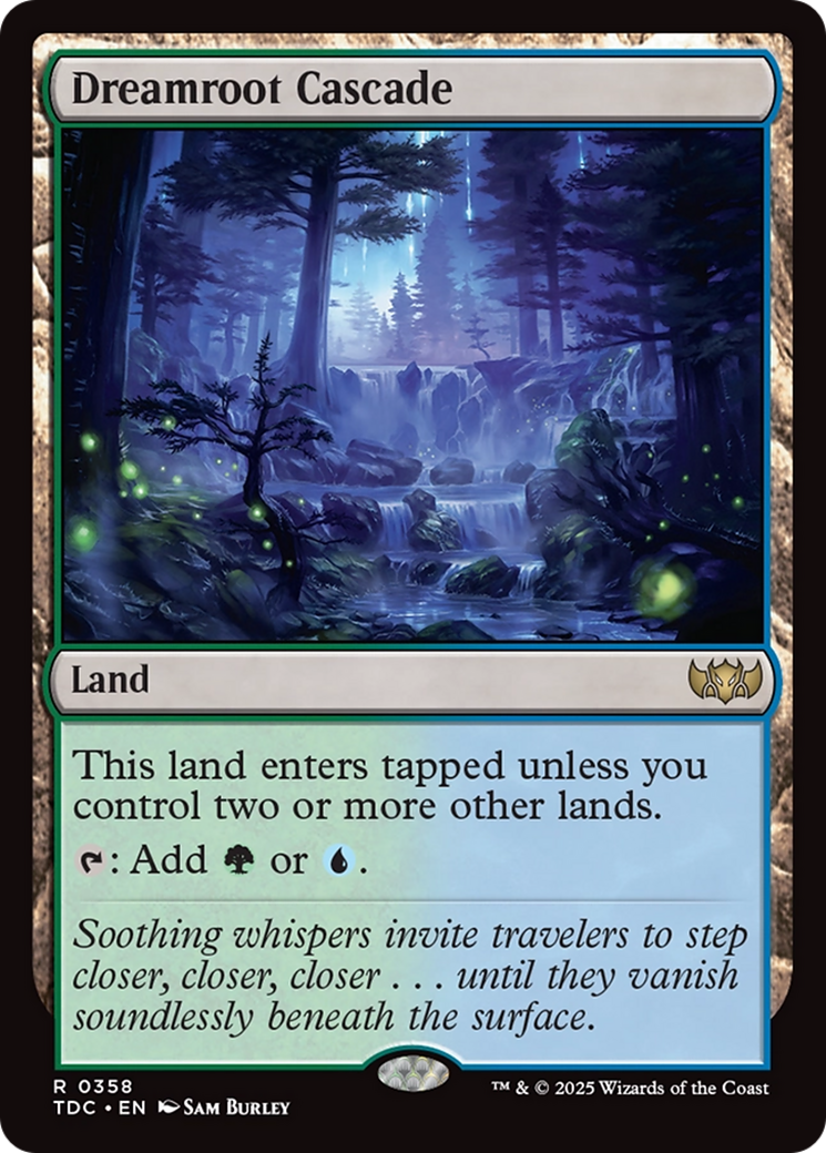 Dreamroot Cascade [Tarkir: Dragonstorm Commander] | Card Merchant Takapuna
