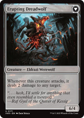 Smoldering Werewolf // Erupting Dreadwolf [Innistrad Remastered] | Card Merchant Takapuna