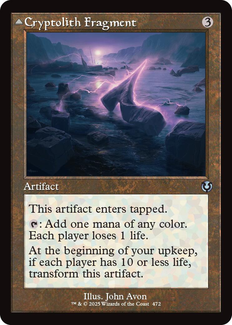 Cryptolith Fragment // Aurora of Emrakul (Retro Frame) [Innistrad Remastered] | Card Merchant Takapuna