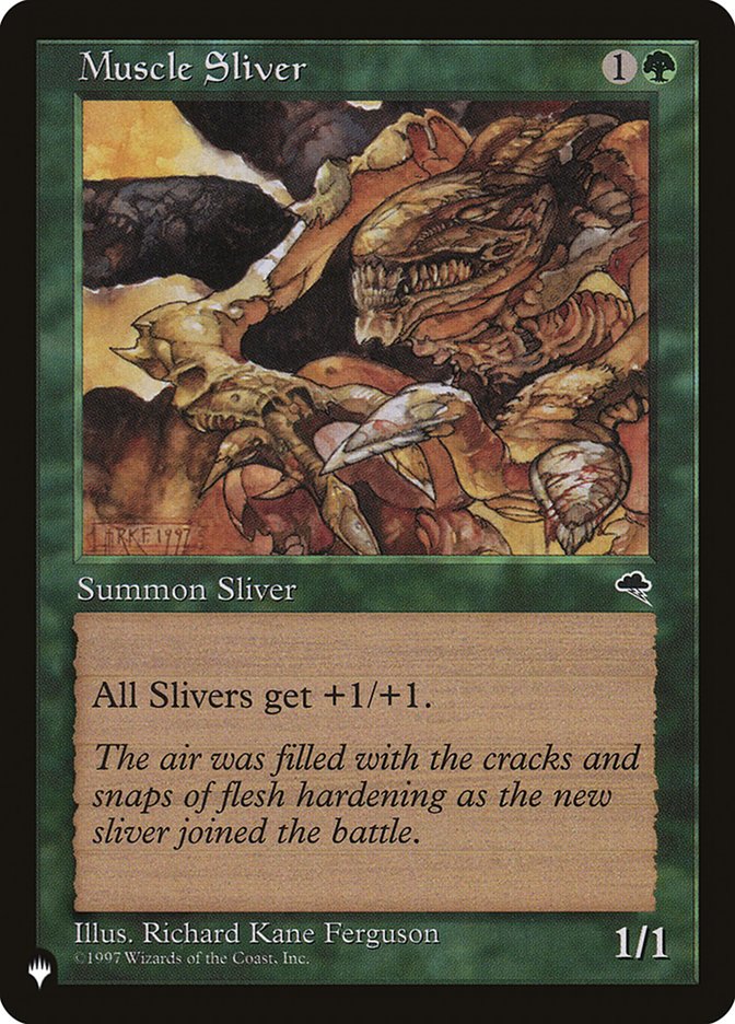 Muscle Sliver [The List] | Card Merchant Takapuna
