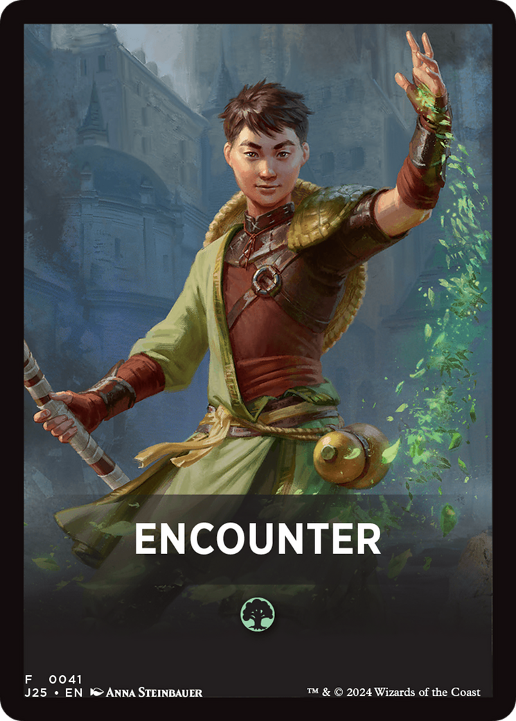 Encounter Theme Card [Foundations Jumpstart Front Cards] | Card Merchant Takapuna