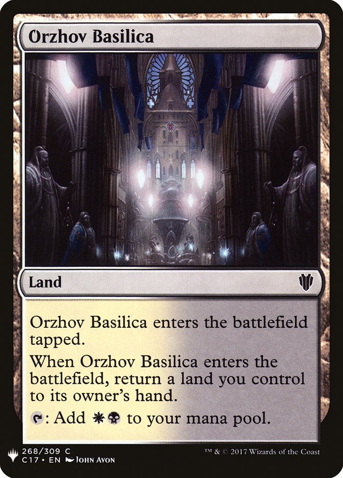 Orzhov Basilica [Mystery Booster] | Card Merchant Takapuna