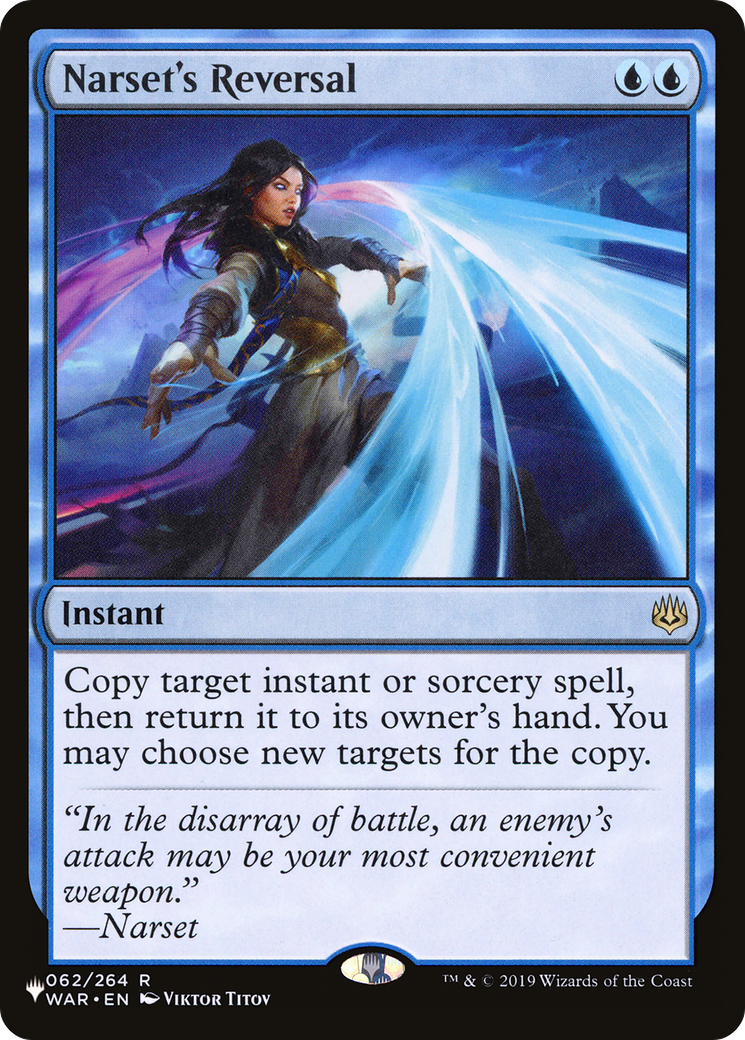 Narset's Reversal [The List] | Card Merchant Takapuna