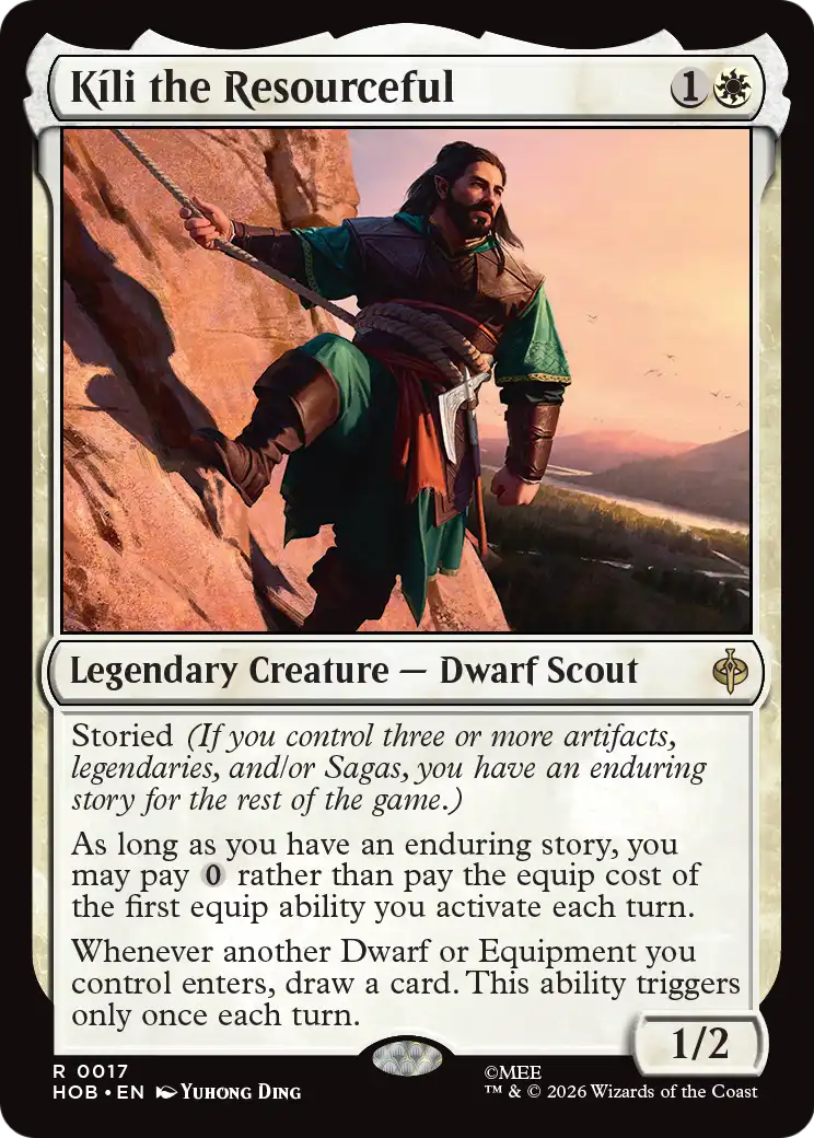 Kili the Resourceful [The Hobbit] | Card Merchant Takapuna
