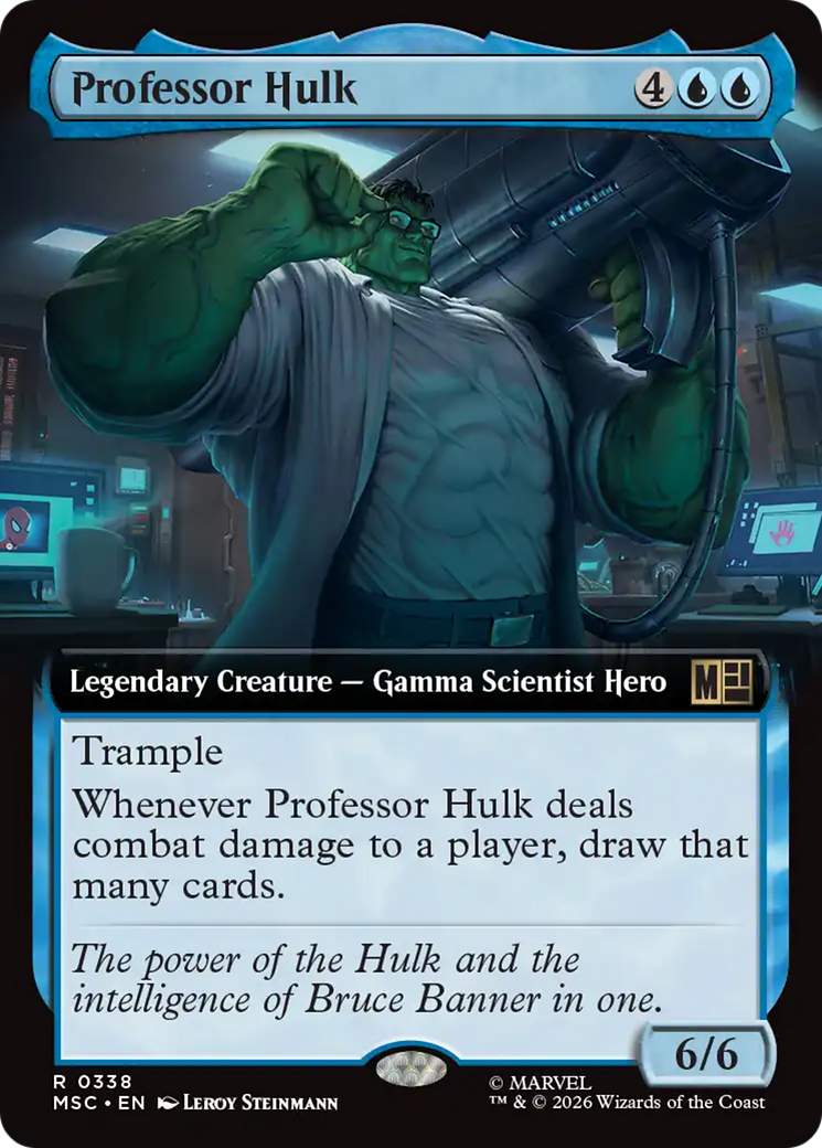 Professor Hulk (Extended Art) [Marvel Super Heroes Commander] | Card Merchant Takapuna