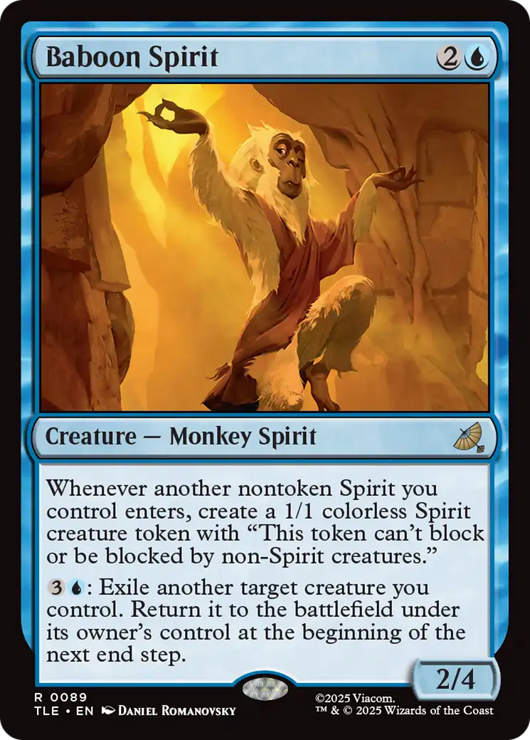 Baboon Spirit [Avatar: The Last Airbender: Eternal-Legal] | Card Merchant Takapuna