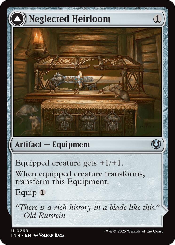 Neglected Heirloom [Innistrad Remastered] | Card Merchant Takapuna