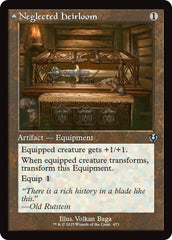 Neglected Heirloom (Retro Frame) [Innistrad Remastered] | Card Merchant Takapuna