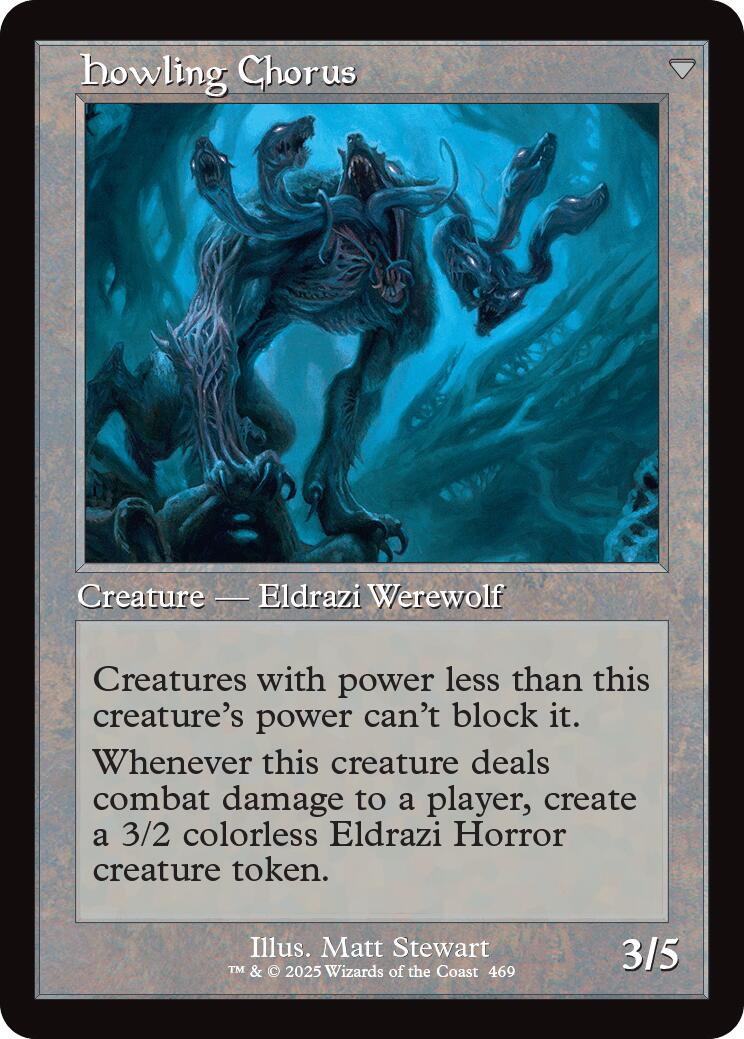 Shrill Howler // Howling Chorus (Retro Frame) [Innistrad Remastered] | Card Merchant Takapuna