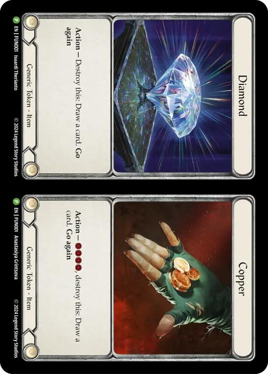 Cracker Bauble // Diamond and Copper [LGS360-FUN001] (Promo) | Card Merchant Takapuna