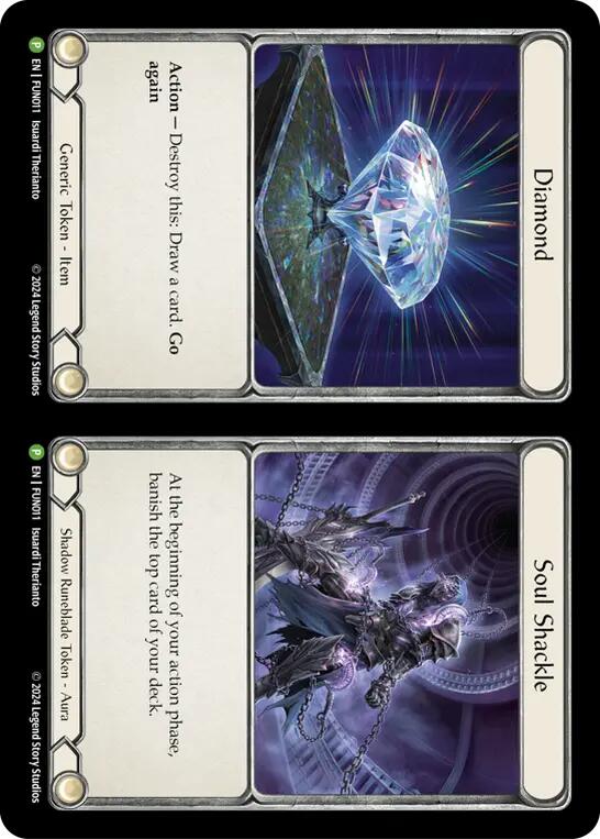 Cracker Bauble // Diamond and Soul Shackle [LGS360-FUN011] (Promo) | Card Merchant Takapuna