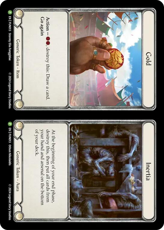 Cracker Bauble // Gold and Inertia [LGS360-FUN013] (Promo) | Card Merchant Takapuna