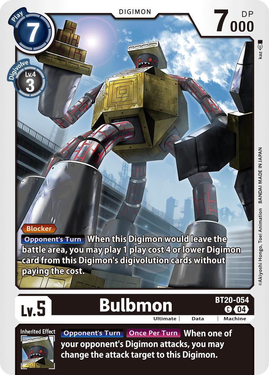 Bulbmon [BT20-054] [Release Special Booster Ver.2.5] | Card Merchant Takapuna