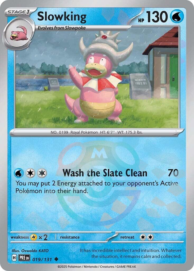 Slowking (019/131) (Master Ball Pattern) [Scarlet & Violet: Prismatic Evolutions] | Card Merchant Takapuna