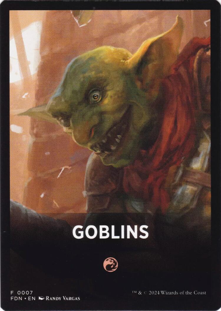 Goblins Theme Card [Foundations Tokens] | Card Merchant Takapuna