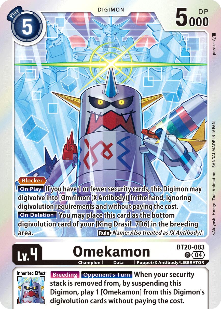 Omekamon [BT20-083] [Release Special Booster Ver.2.5] | Card Merchant Takapuna