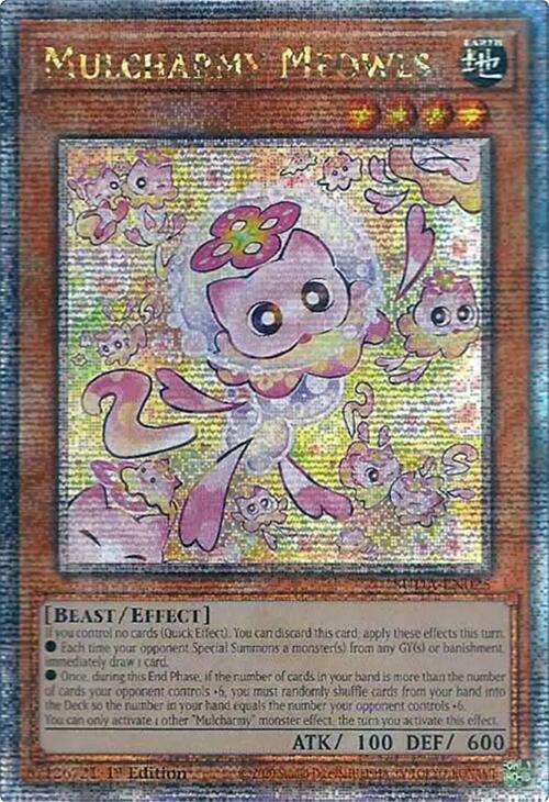 Mulcharmy Meowls (Quarter Century Secret Rare) [SUDA-EN025] Quarter Century Secret Rare | Card Merchant Takapuna