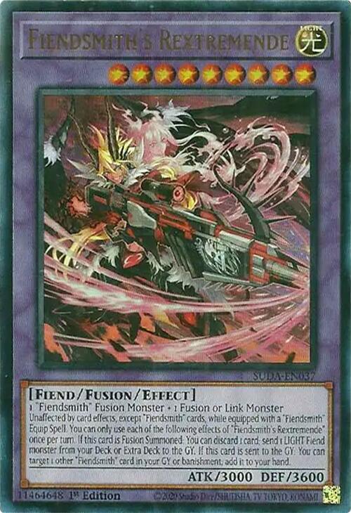 Fiendsmith's Rextremende [SUDA-EN037] Ultra Rare | Card Merchant Takapuna