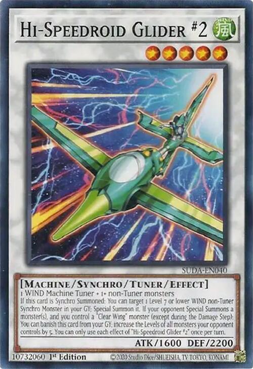 Hi-Speedroid Glider #2 [SUDA-EN040] Common | Card Merchant Takapuna