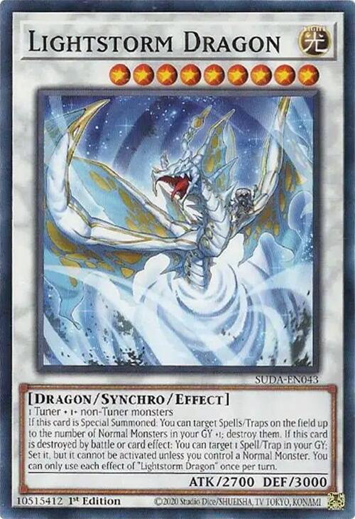 Lightstorm Dragon [SUDA-EN043] Common | Card Merchant Takapuna
