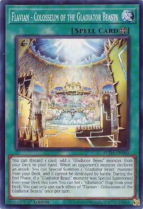 Flavian - Colosseum of the Gladiator Beasts [SUDA-EN060] Common | Card Merchant Takapuna
