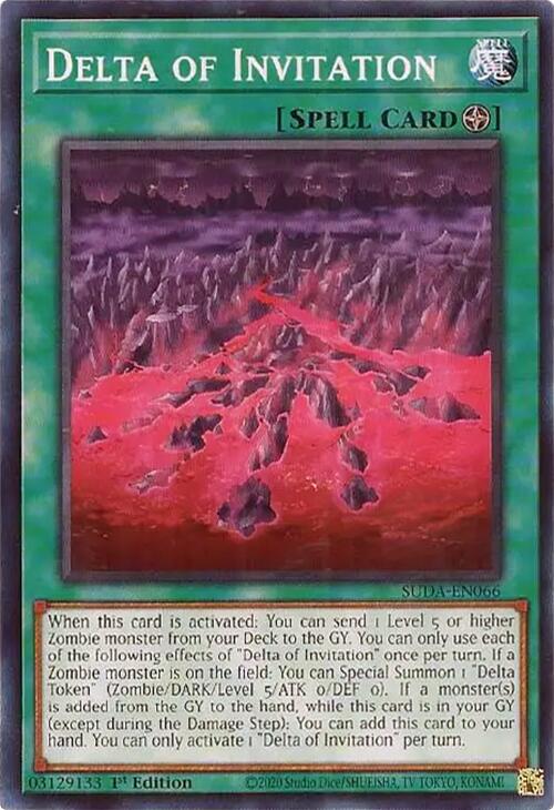 Delta of Invitation [SUDA-EN066] Common | Card Merchant Takapuna