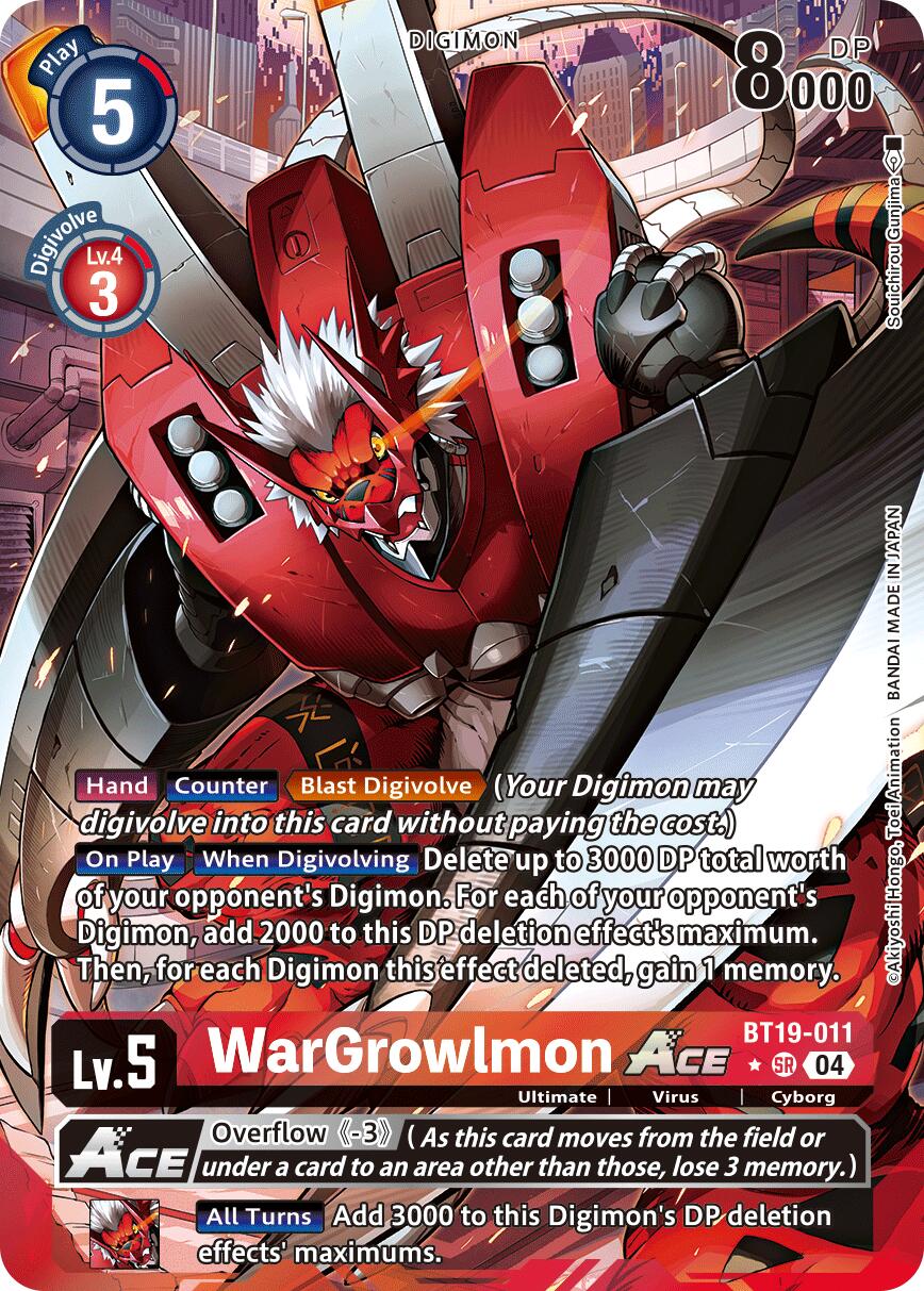 WarGrowlmon ACE [BT19-011] (Alternate Art) [Release Special Booster Ver.2.5] | Card Merchant Takapuna