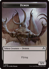 Demon // Human Cleric Double-Sided Token [Innistrad Remastered Tokens] | Card Merchant Takapuna