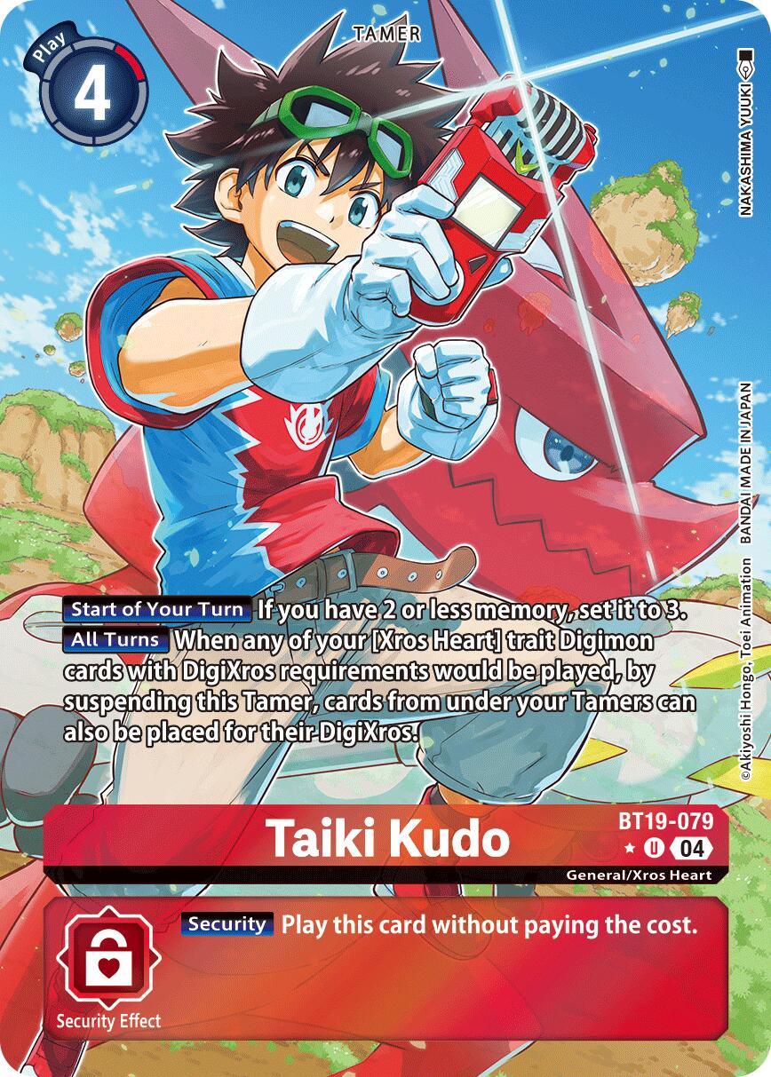 Taiki Kudo [BT19-079] (Alternate Art) [Release Special Booster Ver.2.5] | Card Merchant Takapuna