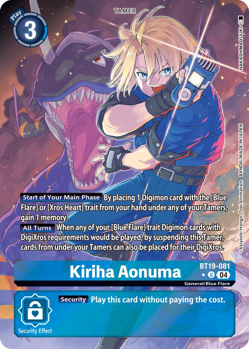 Kiriha Aonuma [BT19-081] (Alternate Art) [Release Special Booster Ver.2.5] | Card Merchant Takapuna