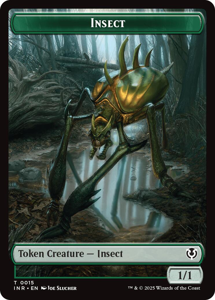 Insect // Spider Double-Sided Token [Innistrad Remastered Tokens] | Card Merchant Takapuna