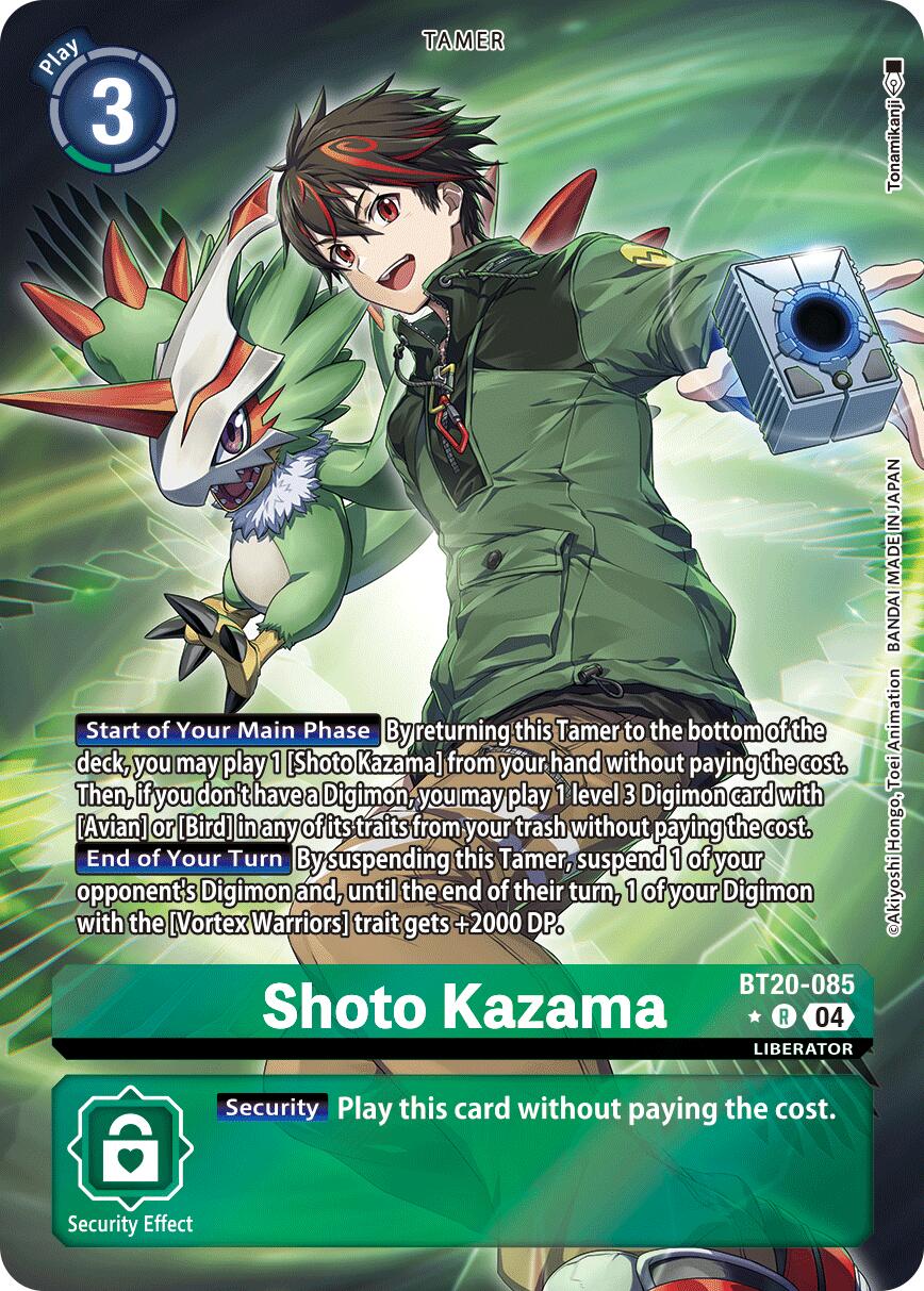 Shoto Kazama [BT20-085] (Alternate Art) [Release Special Booster Ver.2.5] | Card Merchant Takapuna