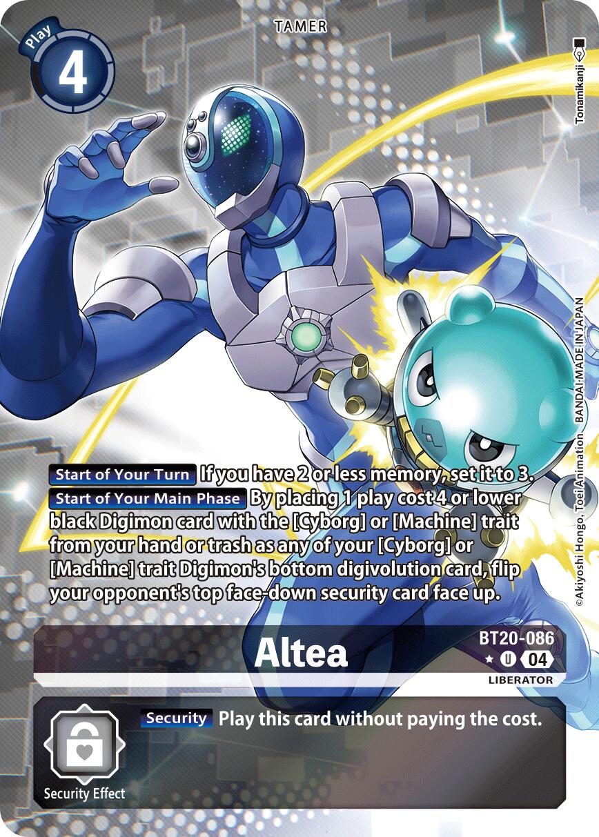 Altea [BT20-086] (Alternate Art) [Release Special Booster Ver.2.5] | Card Merchant Takapuna