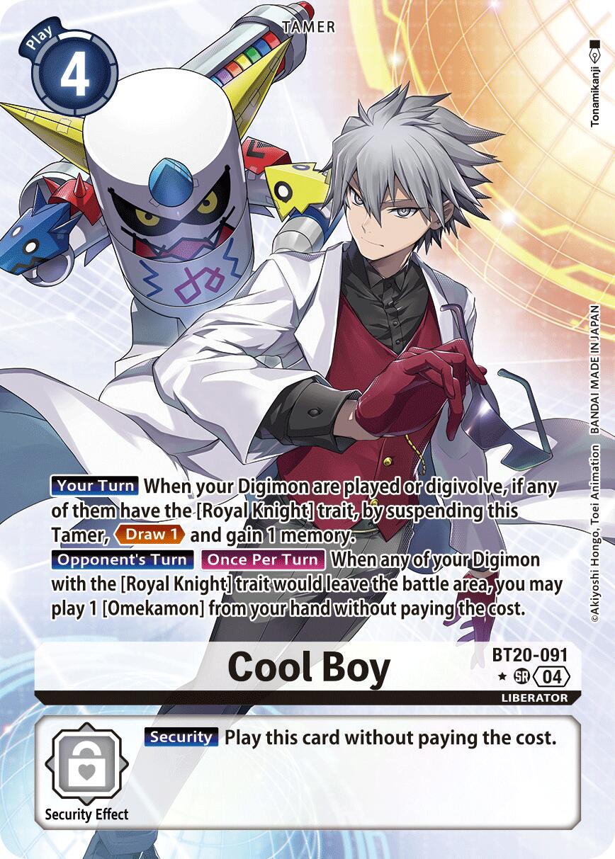 Cool Boy [BT20-091] (Alternate Art) [Release Special Booster Ver.2.5] | Card Merchant Takapuna