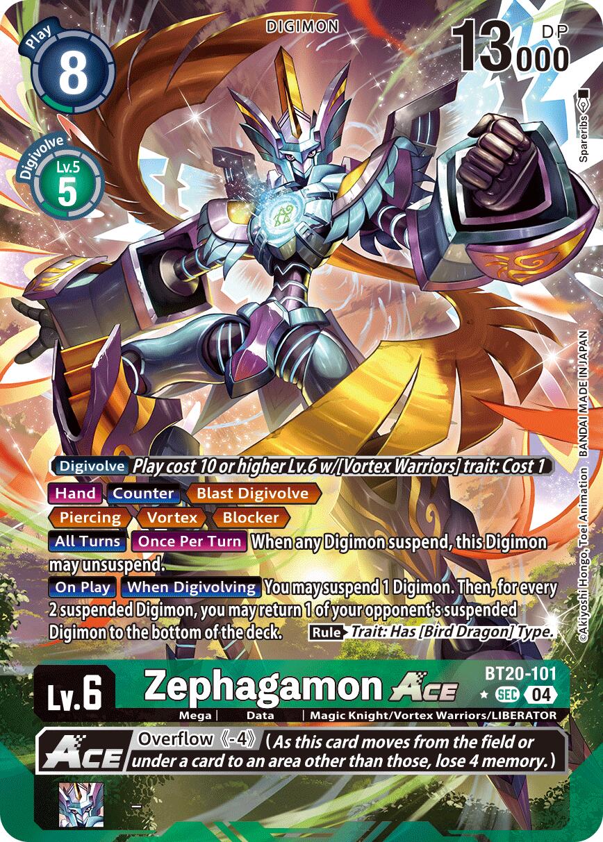 Zephagamon ACE [BT20-101] (Alternate Art) [Release Special Booster Ver.2.5] | Card Merchant Takapuna