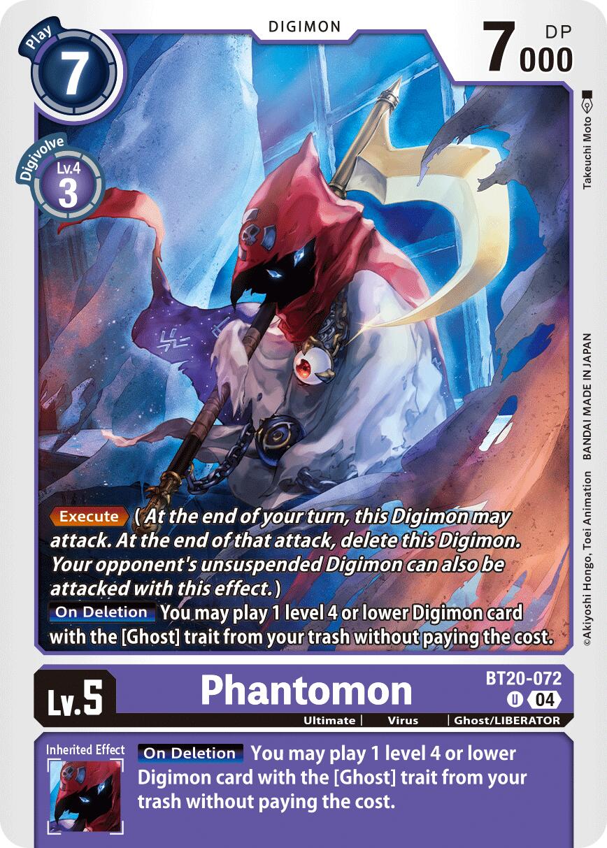 Phantomon [BT20-072] [Release Special Booster Ver.2.5] | Card Merchant Takapuna