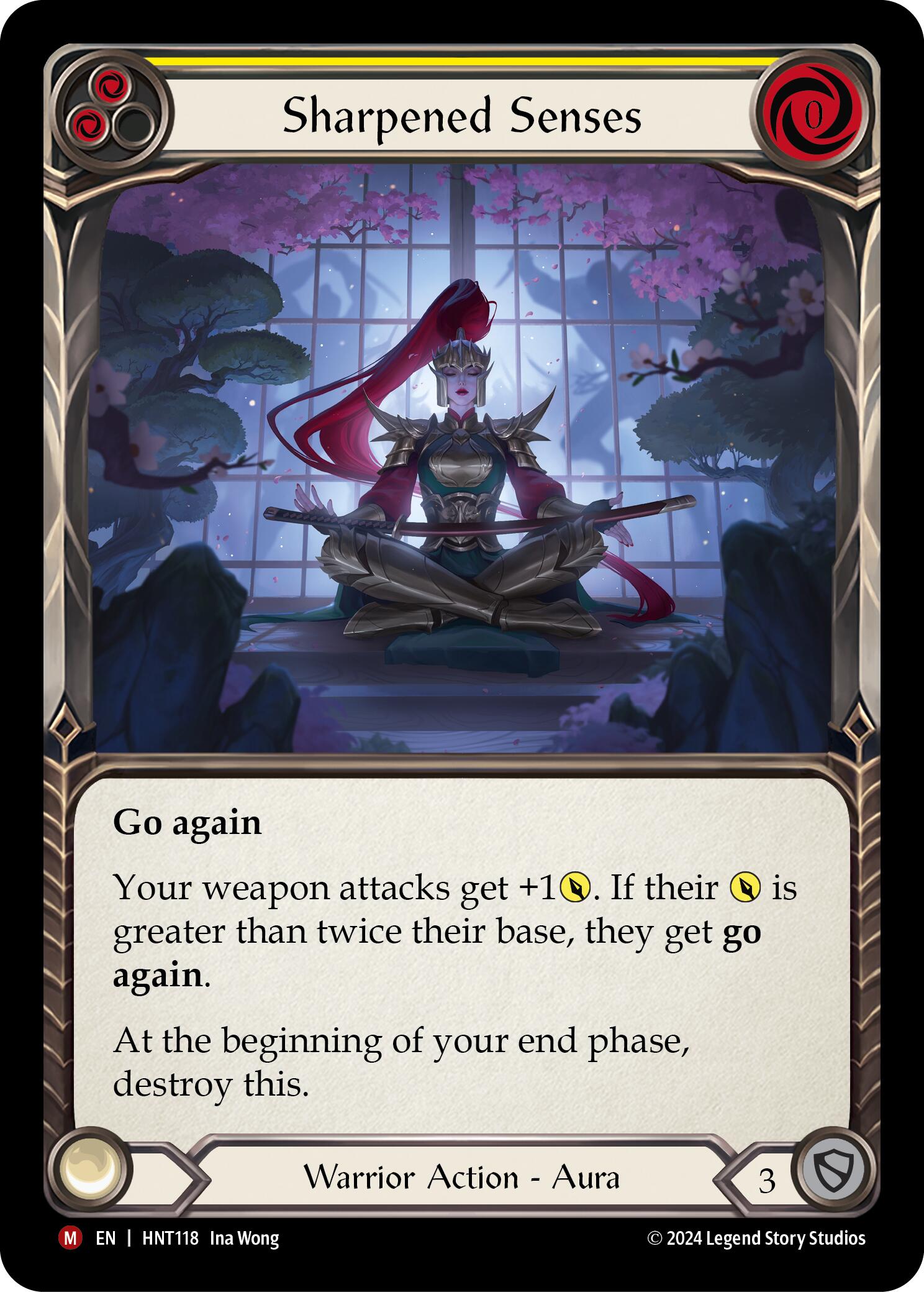 Sharpened Senses [HNT118] (The Hunted) | Card Merchant Takapuna