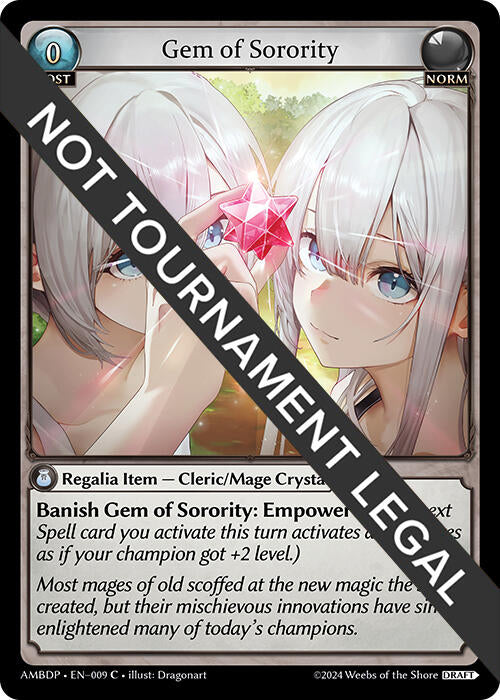 Gem of Security (009) [Mortal Ambition Draft Pack] | Card Merchant Takapuna