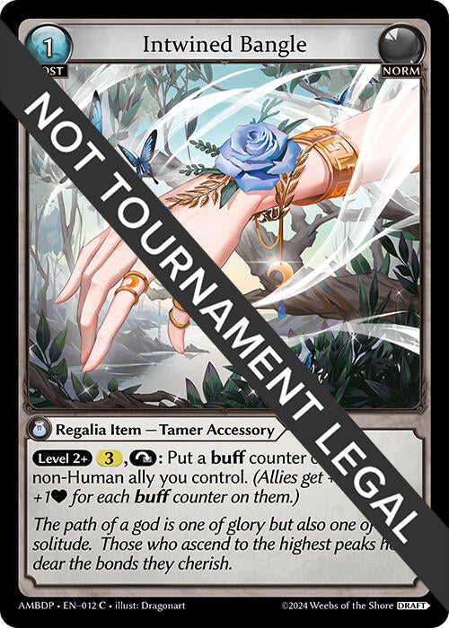 Intwined Bangle (012) [Mortal Ambition Draft Pack] | Card Merchant Takapuna